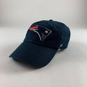 New England Patriots NFL Navy Blue 47 Brand Relaxed Fit Adjustable Hat
